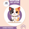 MewClean Natural Clumping Cat Litter - Lavender Fragrance