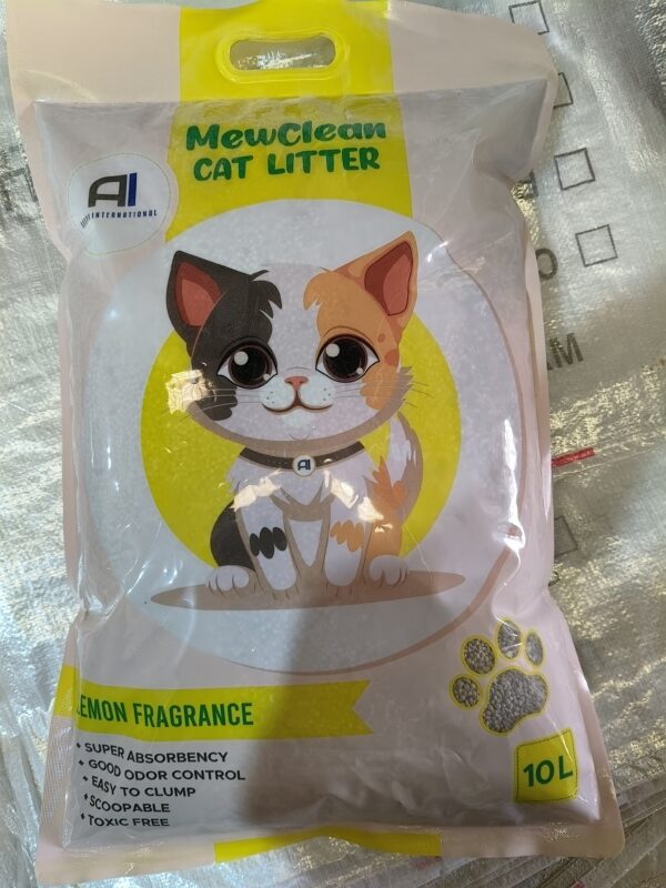 660909a13760d0cfbe5f3e9c5bc7868 MewClean Natural Clumping Cat Litter - Lemon Fragrance